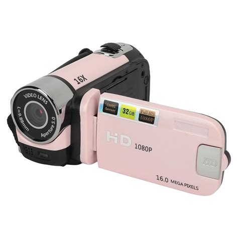 Buy BROLEO D90 1080P 16X Digital Zoom Video Camera Camcorder, 2.4In Lcd ...