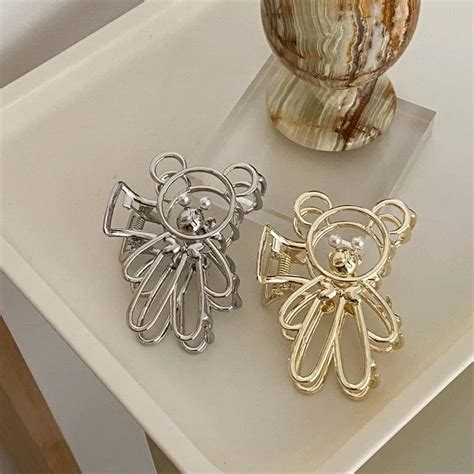 Teddy Hair Claw Clip – Jewelsmars