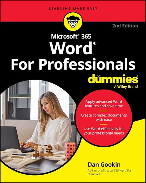 Buy Microsoft 365 Word for Professionals for Dummies Book Online at Low ...