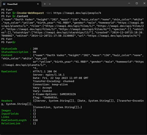 Image result for PowerShell API