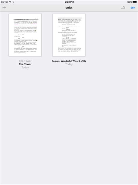 Image result for Celtx Sample Script Download