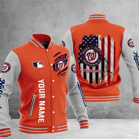 Washington Nationals Baseball Jacket – Nousty