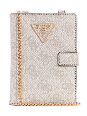 Buy Guess Grey Laurel Chain Passport Case Online