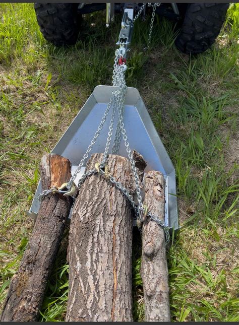 Tømmertrekk Lundehenger til ATV & snøscooter