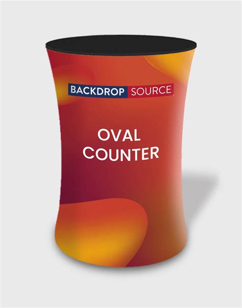 Pop Up Podium Counter UK | Trade Show & Event Display – Backdropsource UK