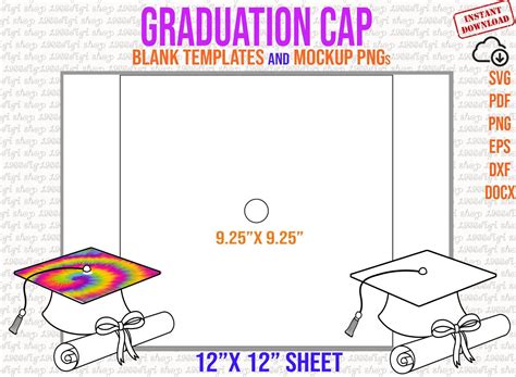 Graduation Cap Template Free Printable - Great Research