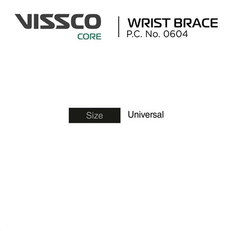 Buy VISSCO CORE WRIST BRACE UNIVERSAL Online & Get Upto 60% OFF at ...