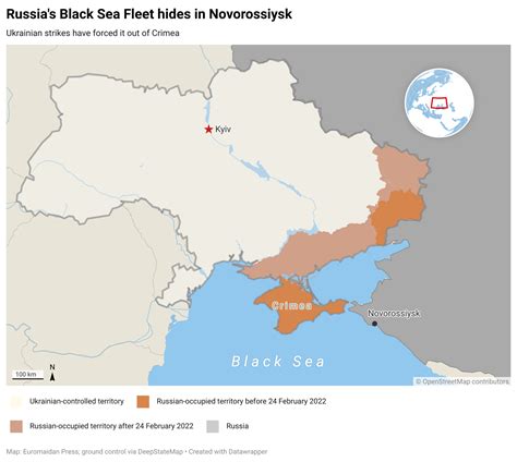 Russia’s Black Sea Fleet stays outside Crimea due to threat of ...