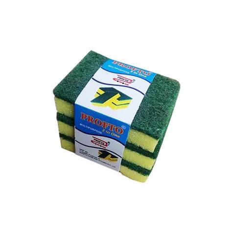 Green Scrub Pads - PROFTO 2IN1 SCRUB PAD-(P0065) Manufacturer from New ...