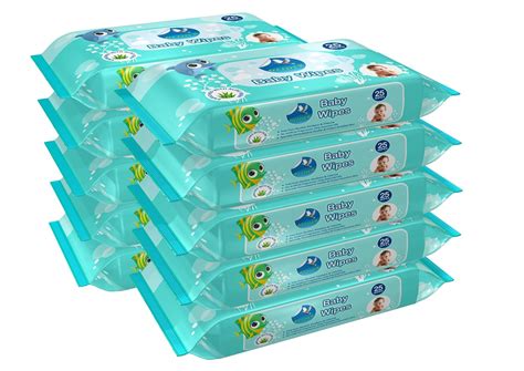 Buy Glider Baby Wipes | 25 Wipes/Pack | Soft & Thick with 98% Water ...