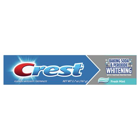 Crest Cavity & Tartar Protection Toothpaste Whitening Baking Soda & Pe