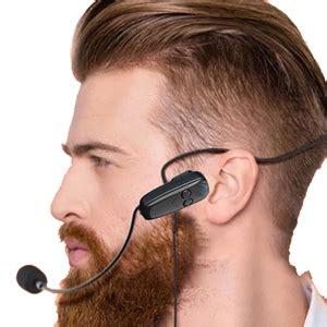 ZORBES® UHF Wireless Headset Mic, 160ft Wireless Microphone Headset UHF ...
