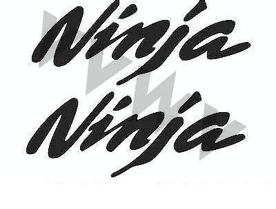 VVWV Ninja Kawasaki Stickers Logo for Ninja 300 1000 Z800 Z900 Bike ...