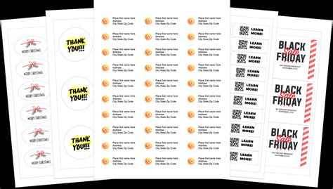 Mail Merge Labels 的图像结果