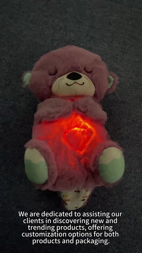New Custom Baby Sound Machine Soothe 'n Snuggle Otter Portable Plush ...