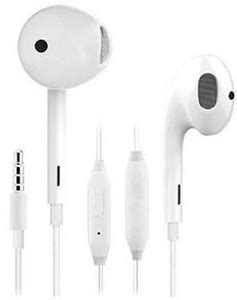 FLORA Original EARPHONE FOR A007 Wired Headset (White, In the Ear ...