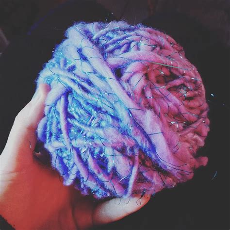 ami jordan on Instagram: “Handspun art yarn - blue violet sparkle ...