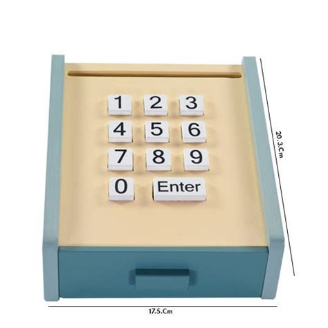 Playbox Funny Money - Cashier Wooden Toy | Pretend Play Shop ...