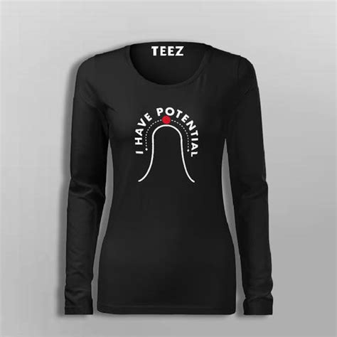 Women's Physics Funny Fullsleeve T-Shirt Online India