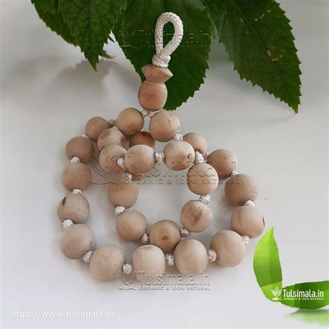 27+1 Beads Original Tulsi Japa Mala Round Bead - Tulsi Mala