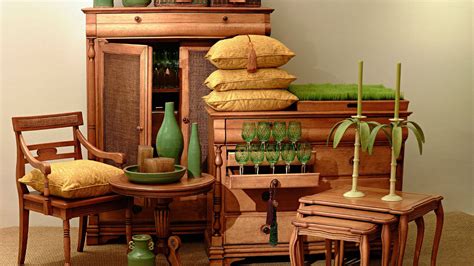 Download Mid-century Wooden Furniture Wallpaper | Wallpapers.com