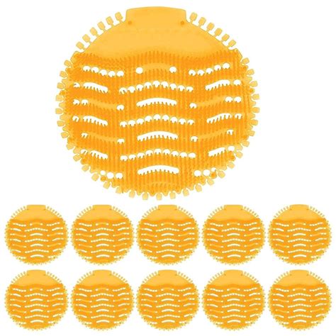 Mitrin Urinal Screen Fresh Scented Anti-Splash Toilet Mat Bathroom ...