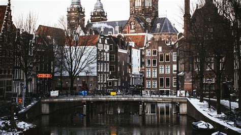 Download wallpaper 1920x1080 city, buildings, architecture, river ...