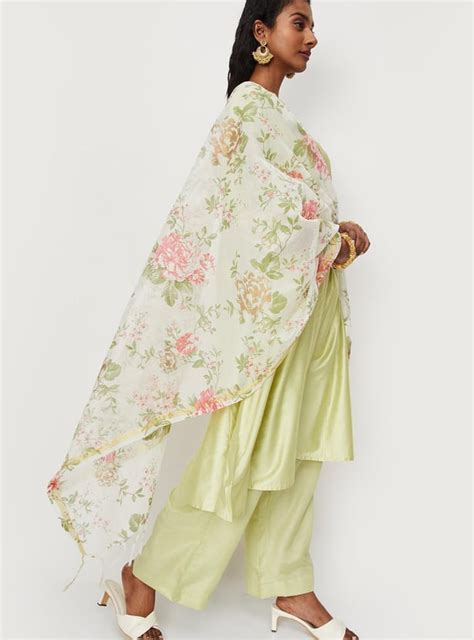 Buy Women Lace-Detailed Ethnic Set Online at just Rs. 1999.0 ...