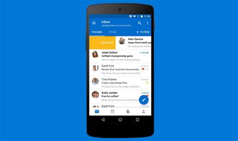 Image result for Outlook Email App for Android