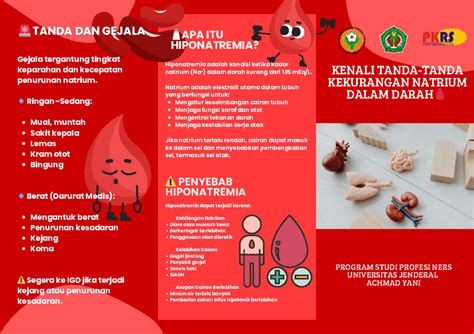 Leaflet Mengenal Hiponatremia: Gejala dan Penyebabnya - PRODI NERS ...