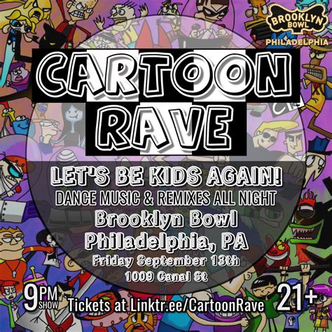 Cartoon Rave at Virginia Street Brewhouse, Virginia Street Brewhouse ...