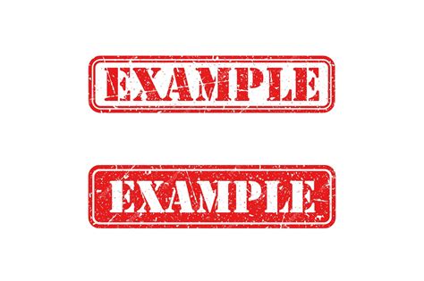 Example Stamp Vector 的图像结果