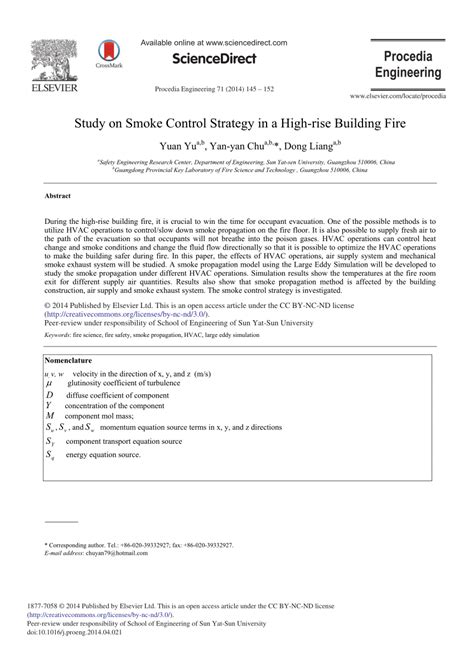 Image result for Smoke Control High-Rise Buildings