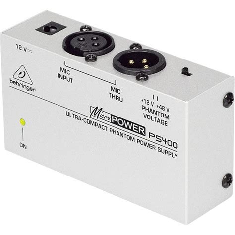 BAJAAO.COM - Buy Behringer Micropower PS400 Ultra-Compact Phantom Power ...