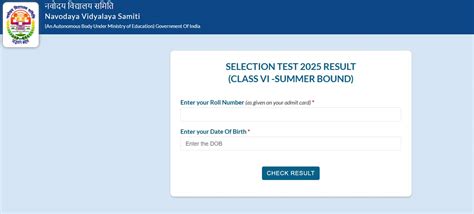 Navodaya Winter Bound Result 2026: Check Qualifying Marks, Selection ...