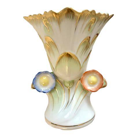 Herend Hungary Small Queen Victoria Design Hand Painted Porcelain Vase | Chairish