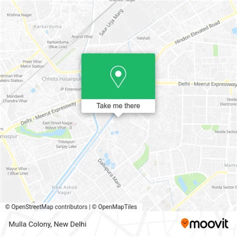 How to Get to Mulla Colony in Delhi by Bus, Metro or Train?