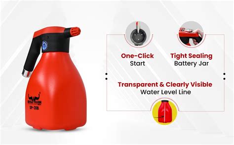 Balwaan Krishi (2 Litre) Electric Rechargeable Battery Sprayer ...