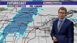 Tracking a cold and cloudy night ahead of light snow in the morning ...