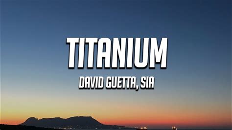 Image result for Titanium Song