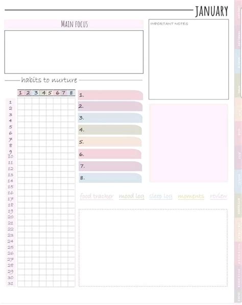 Good Notes Daily Planner Template 的图像结果