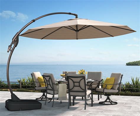 Amazon.com : Grand patio 11 FT Patio Umbrella, Outdoor Umbrella with 6 ...