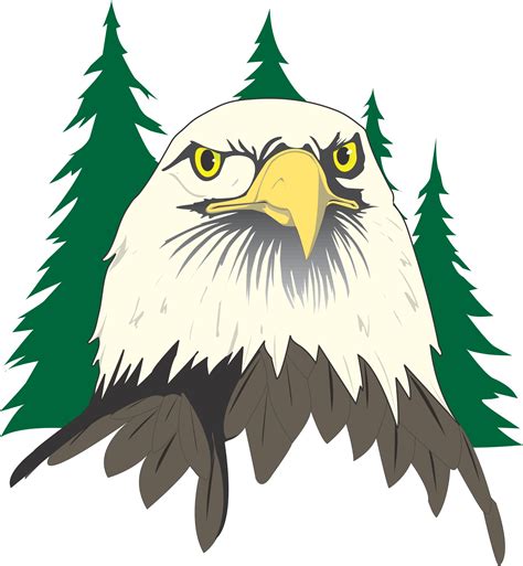 Cartoon Eagle Head Clip Art Vector Online Royalty Free on ... - ClipArt ...