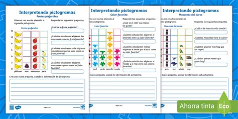 Guía de Trabajo: Interpretando pictogramas