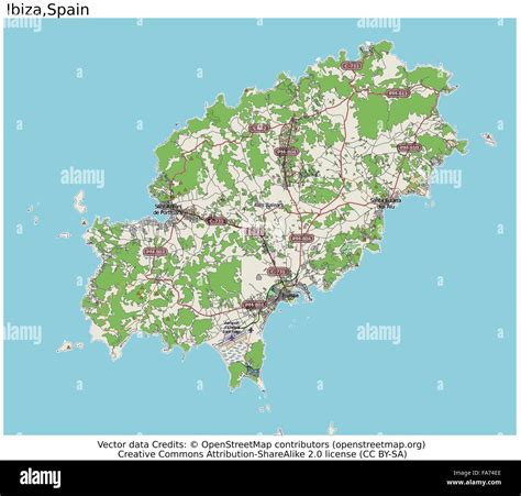 Ibiza Map Stock Photos & Ibiza Map Stock Images - Alamy
