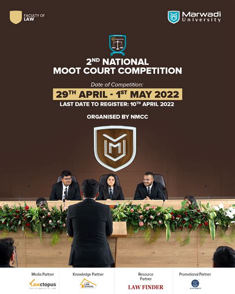 2ND NATIONAL MOOT COURT COMPETITION BY FOL, MARWADI UNIVERSITY [29TH ...