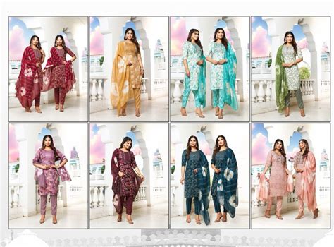 Glow Vol 1 Hadippa Two Tone Rayon Readymade Pant Style Suits Exporter ...