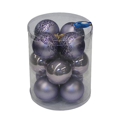 Novogodišnja kugla staklena 12kom 1845778 | Volim svoj dom