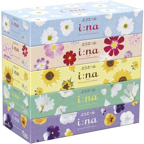 大王製紙 エリエールイーナボックスティッシュ 150組(5箱入) | ヤマダウェブコム