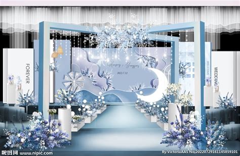 欧式婚礼合影背景墙高清图片下载-正版图片500734242-摄图网